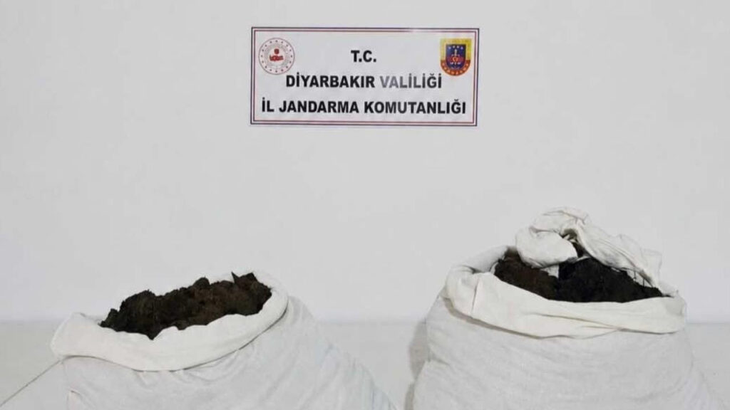 Diyarbakır’da 19 kilo esrar ele geçirildi